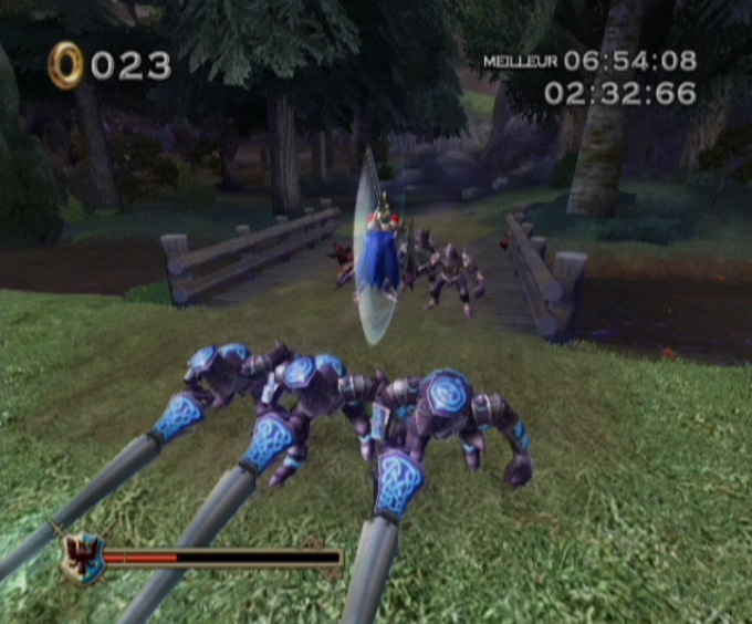 Pantallazo de Sonic y el Caballero Negro para Wii