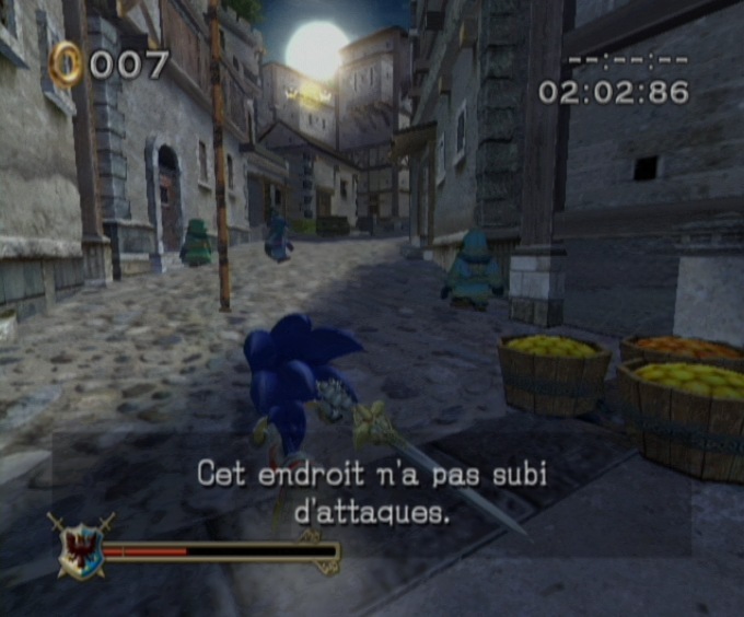 Pantallazo de Sonic y el Caballero Negro para Wii