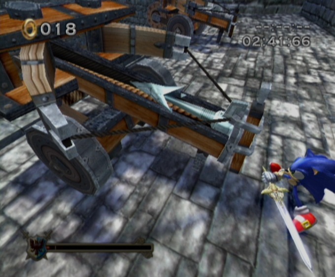 Pantallazo de Sonic y el Caballero Negro para Wii