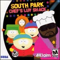 Caratula de South Park: Chef's Luv Shack para Dreamcast