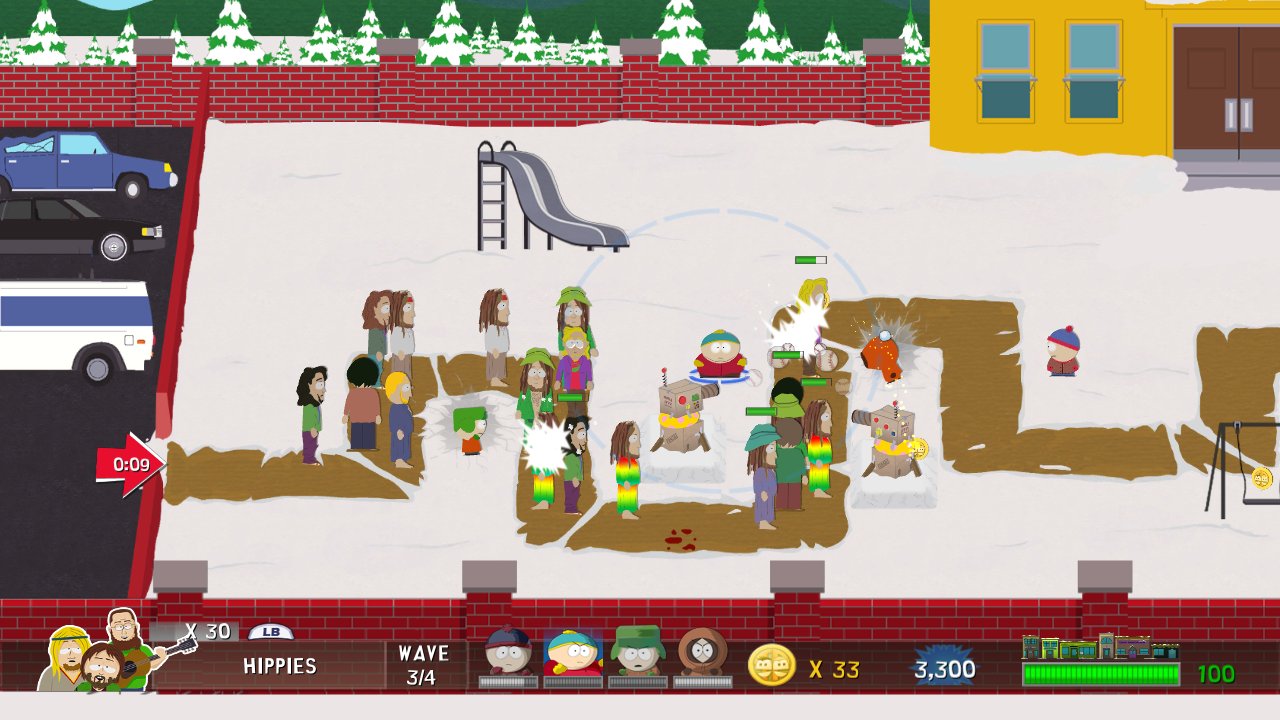 Pantallazo de South Park: Lets Go Tower Defense Play! (Xbox Live Arcade) para Xbox 360