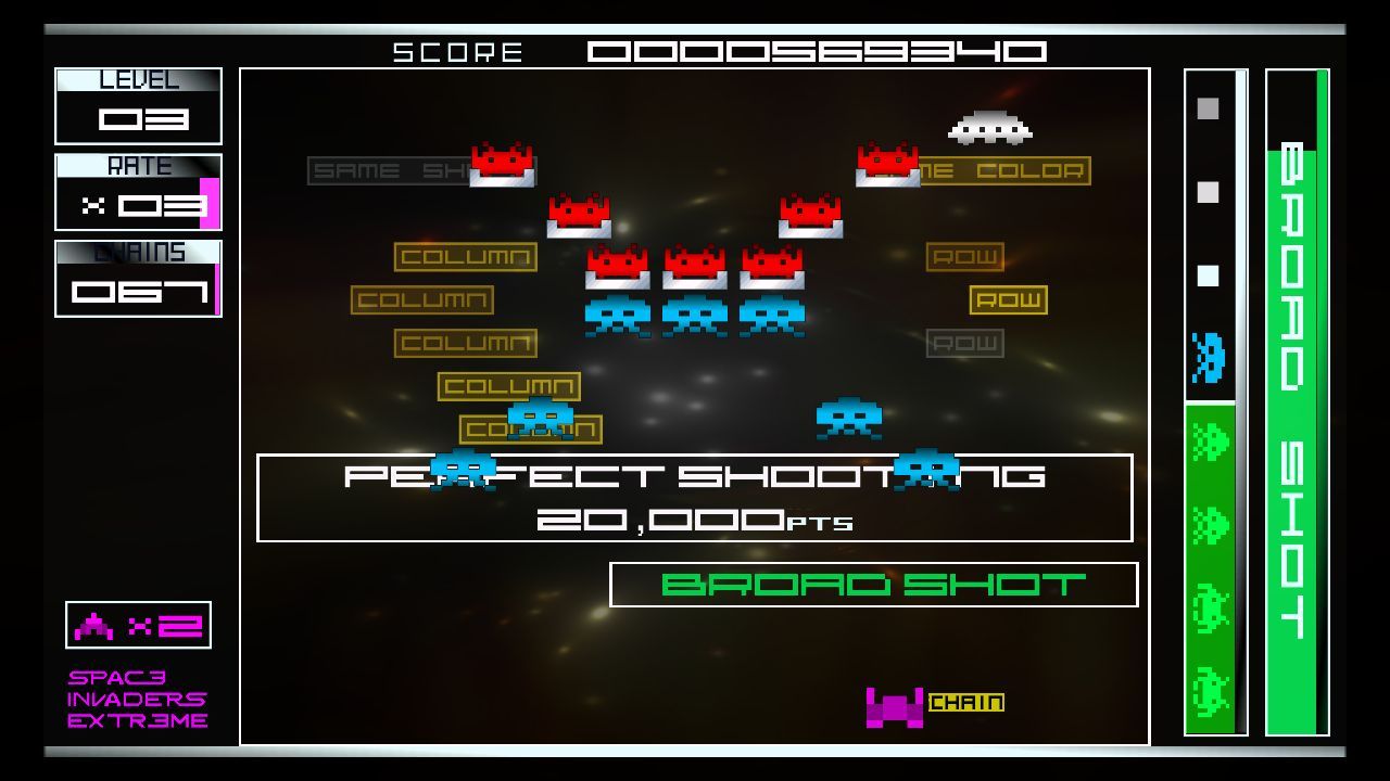 Pantallazo de Space Invaders Extreme (Xbox Live Arcade) para Xbox 360