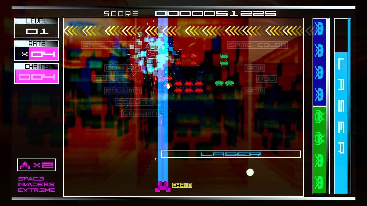 Pantallazo de Space Invaders Extreme (Xbox Live Arcade) para Xbox 360