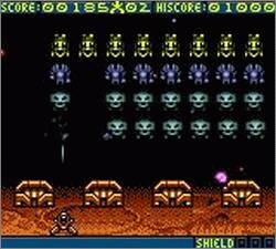 Pantallazo de Space Invaders para Game Boy Color