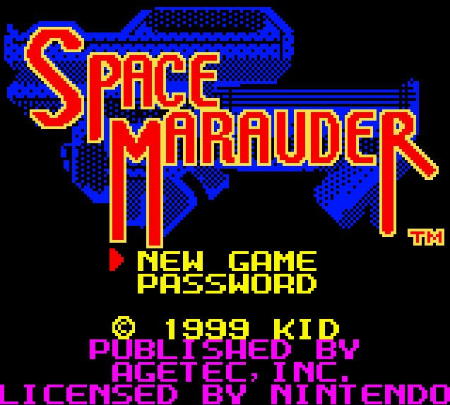Pantallazo de Space Marauder para Game Boy Color