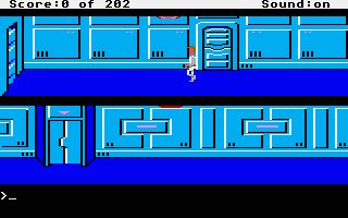 Pantallazo de Space Quest I: Roger Wilco in the Sarien Encounter para Atari ST