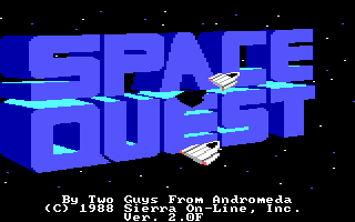 Pantallazo de Space Quest II: Vouhaul's Revenge para PC
