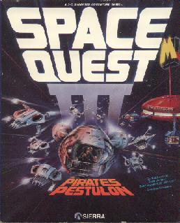Caratula de Space Quest III: Pirates of Pestulon para PC