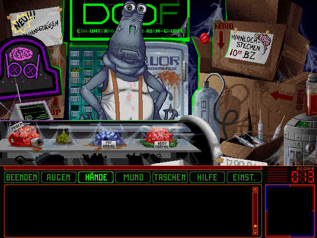 Pantallazo de Space Quest VI: Roger Wilco in The Spinal Frontier para PC