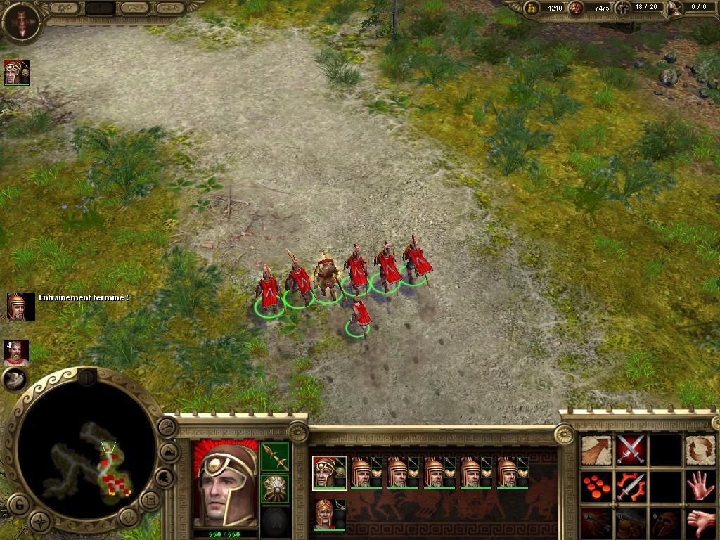 Pantallazo de Sparta II: Las Conquistas de Alejandro Magno para PC