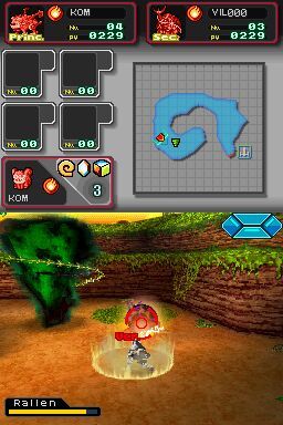 Pantallazo de Spectrobes: A Las Puertas De La Galaxia para Nintendo DS