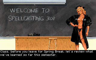 Pantallazo de Spellcasting 301: Spring Break para PC