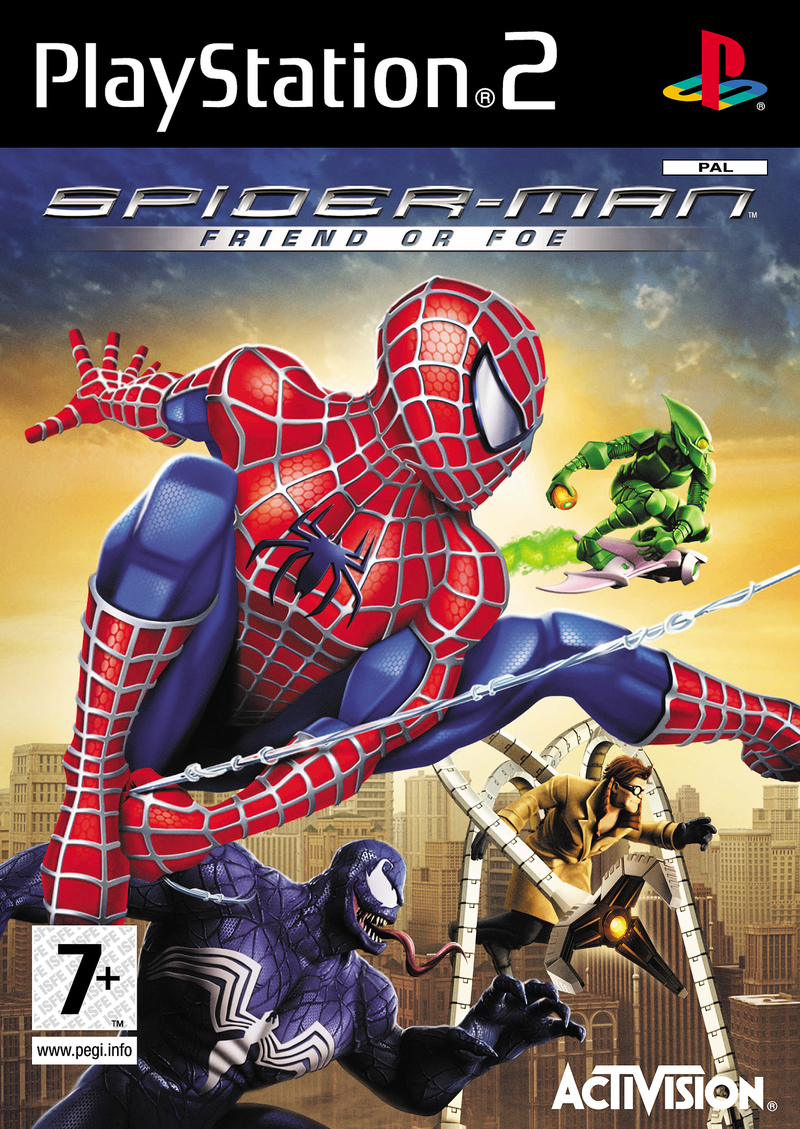 Caratula de Spider-Man: Friend or Foe para PlayStation 2
