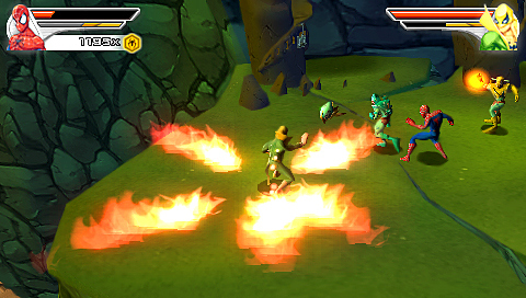 Pantallazo de Spider-Man: Friend or Foe para PSP