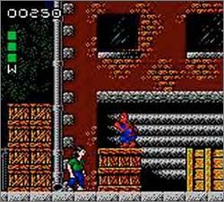 Pantallazo de Spider-Man: Return of the Sinister Six para Gamegear