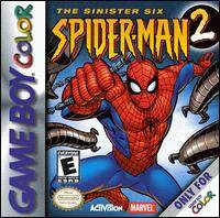 Caratula de Spider-Man 2: The Sinister Six para Game Boy Color