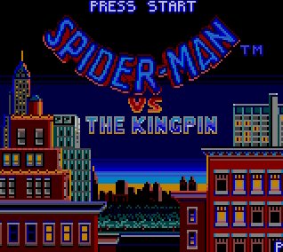 Pantallazo de Spider-Man Vs. the Kingpin para Gamegear