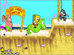 Pantallazo de SpongeBob SquarePants: Battle for Bikini Bottom para Game Boy Advance