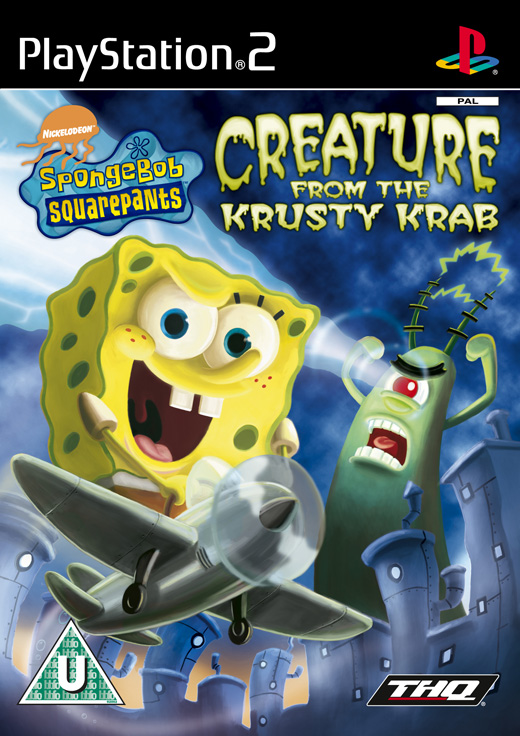 Caratula de SpongeBob SquarePants: Creature From the Krusty Krab para PlayStation 2