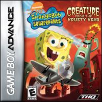 Caratula de SpongeBob SquarePants: Creature from the Krusty Krab para Game Boy Advance