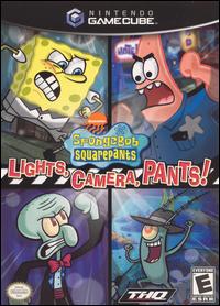 Caratula de SpongeBob SquarePants: Lights, Camera, Pants! para GameCube
