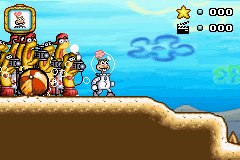 Pantallazo de SpongeBob SquarePants: Lights, Camera, Pants! para Game Boy Advance