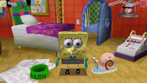 Pantallazo de SpongeBob SquarePants: The Yellow Avenger para PSP