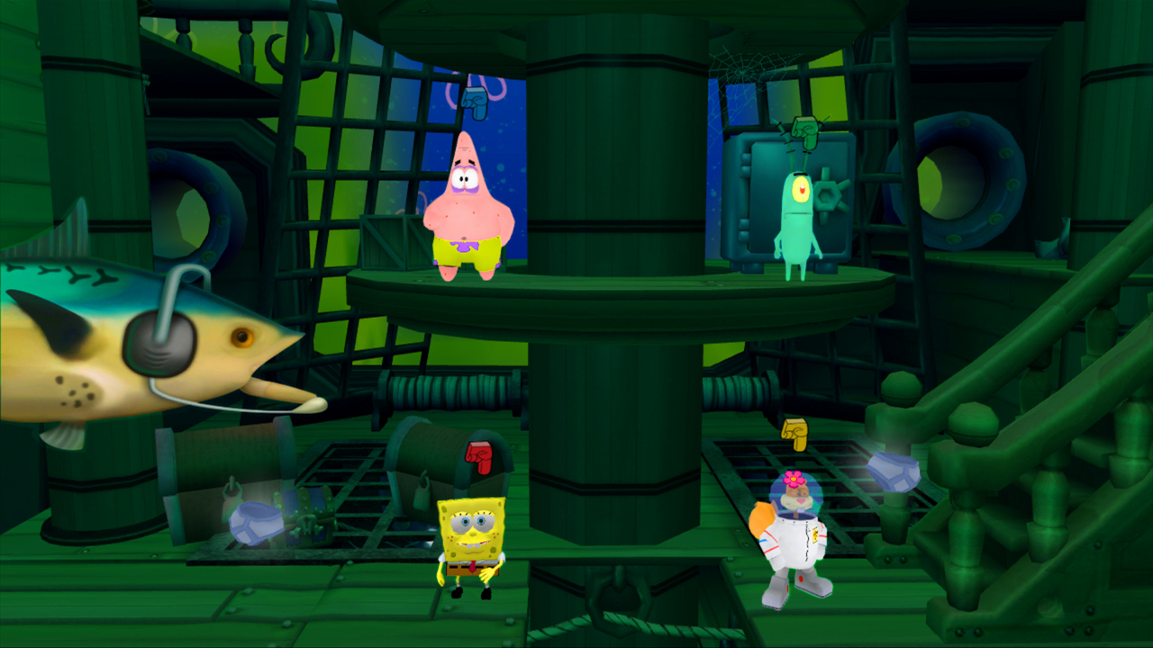 Pantallazo de SpongeBob SquarePants: Underpants Slam (Xbox Live Arcade ) para Xbox 360