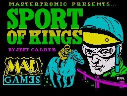 Pantallazo de Sport of Kings para Spectrum