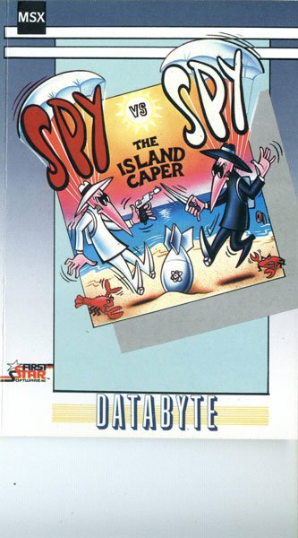 Caratula de Spy vs Spy: The Island Caper para MSX