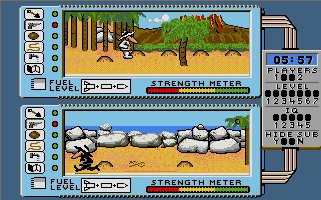 Pantallazo de Spy vs Spy II: The Island Caper para Atari ST