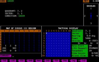 Pantallazo de Star Fleet 1: The War Begins para PC