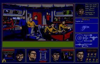 Pantallazo de Star Trek - The Rebel Universe para Atari ST