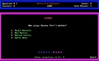 Pantallazo de Star Trek TNG: The Trivia Game para PC
