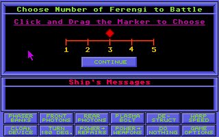 Pantallazo de Star Trek The Next Generation: Encounter at Arcturus para Atari ST