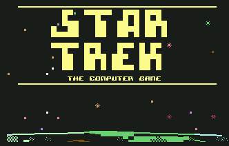 Pantallazo de Star Trek the Computer Game para Commodore 64