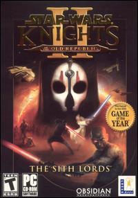 Caratula de Star Wars: Knights of the Old Republic II -- The Sith Lords para PC