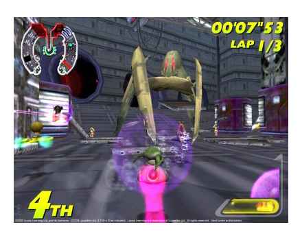 Pantallazo de Star Wars: Super Bombad Racing para PlayStation 2