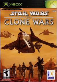 Caratula de Star Wars: The Clone Wars para Xbox
