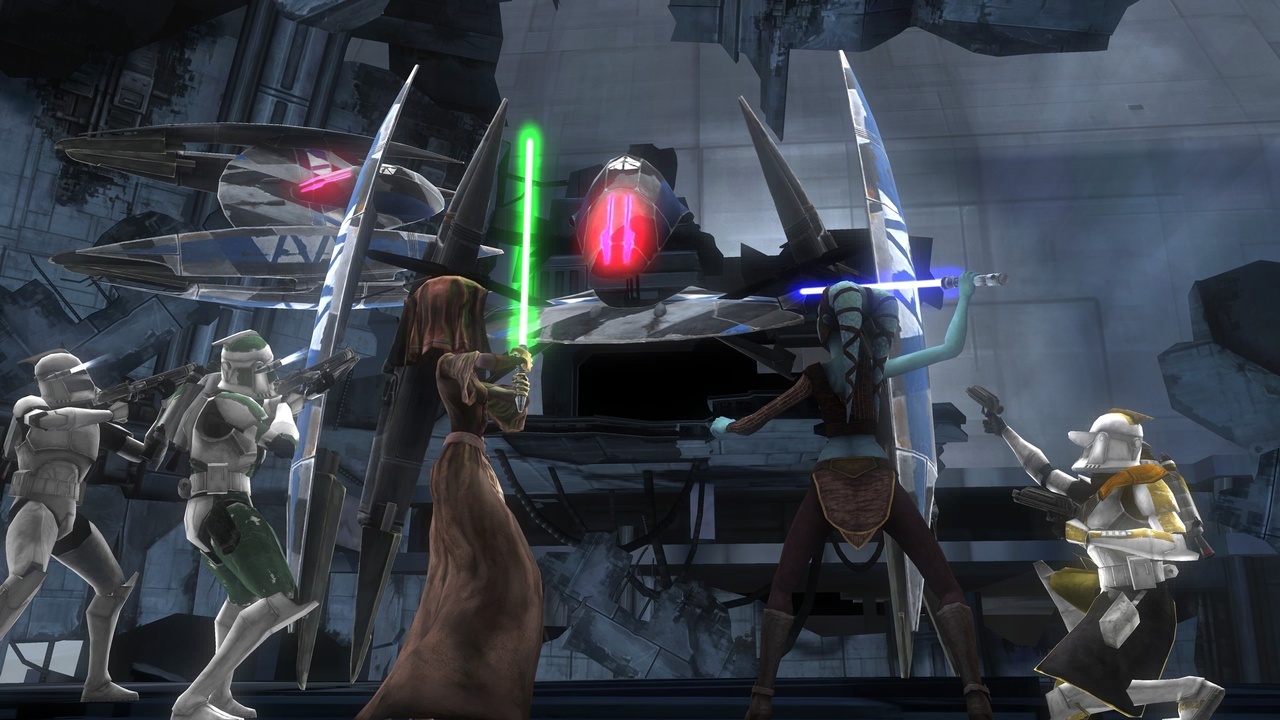 Pantallazo de Star Wars The Clone Wars: Los Heroes de la Republica para PC
