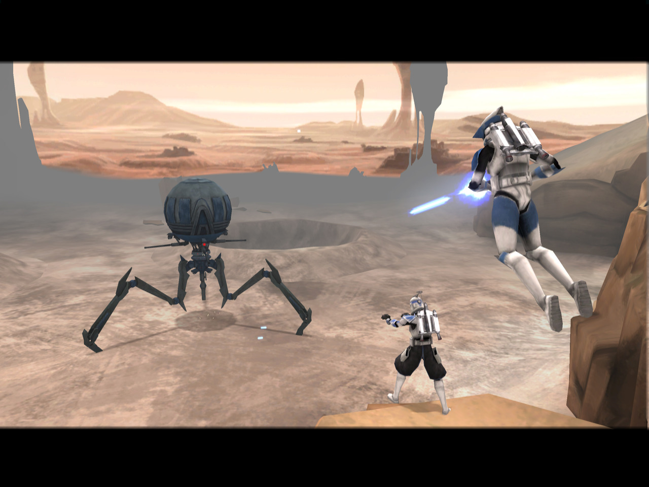 Pantallazo de Star Wars The Clone Wars: Los Heroes de la Republica para PC