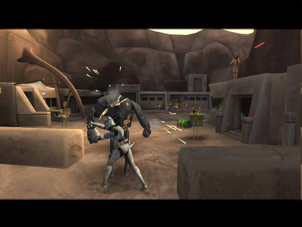 Pantallazo de Star Wars The Clone Wars: Los Heroes de la Republica para PC