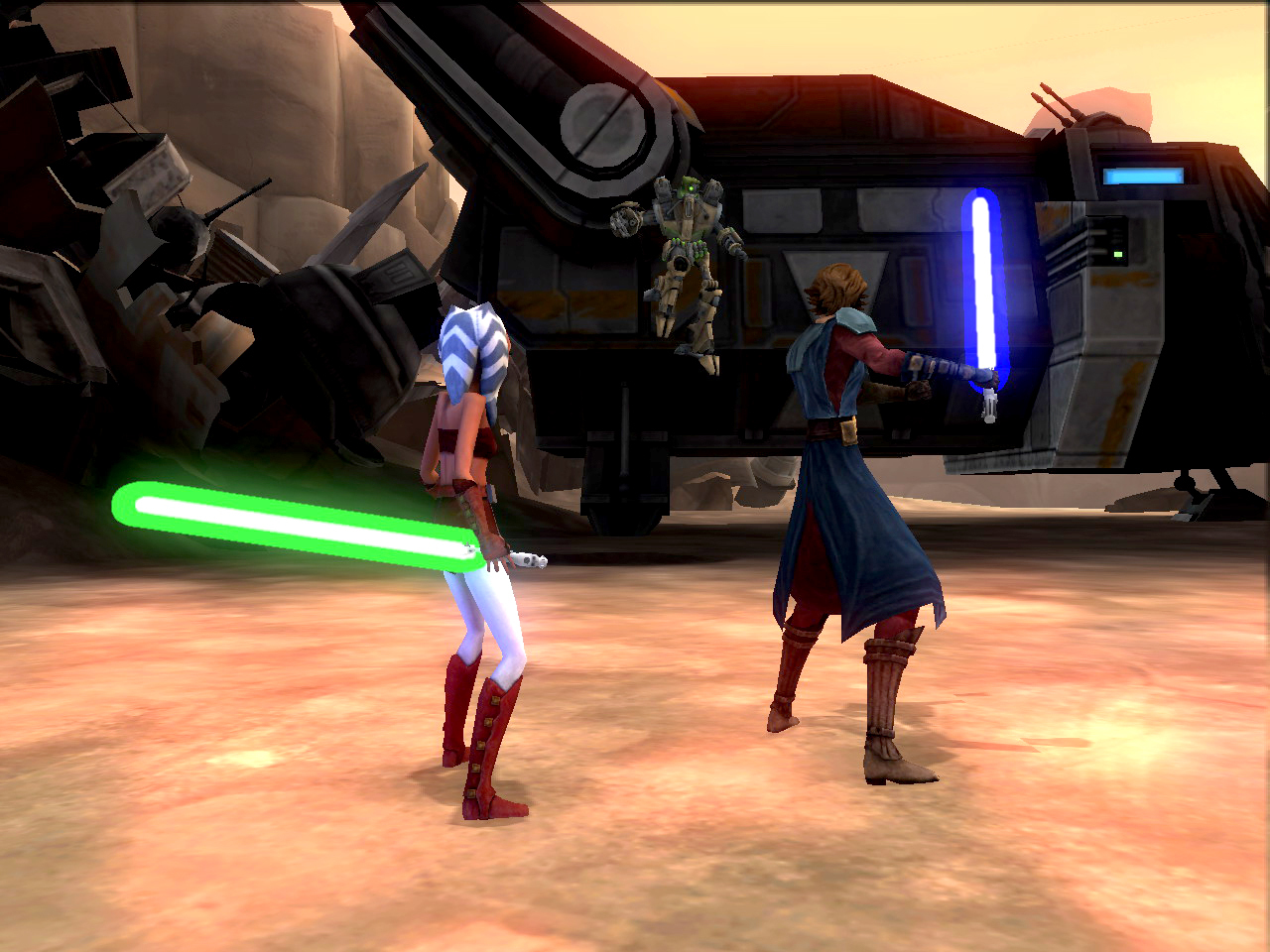 Pantallazo de Star Wars The Clone Wars: Los Heroes de la Republica para PC