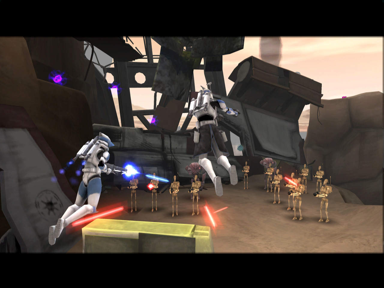 Pantallazo de Star Wars The Clone Wars: Los Heroes de la Republica para PC