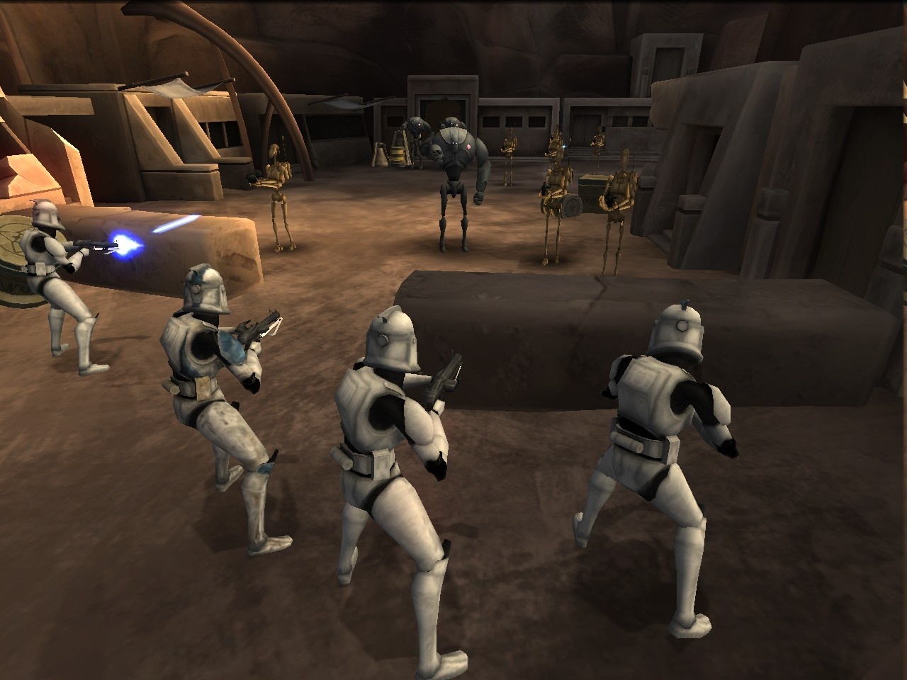 Pantallazo de Star Wars The Clone Wars: Los Heroes de la Republica para Wii