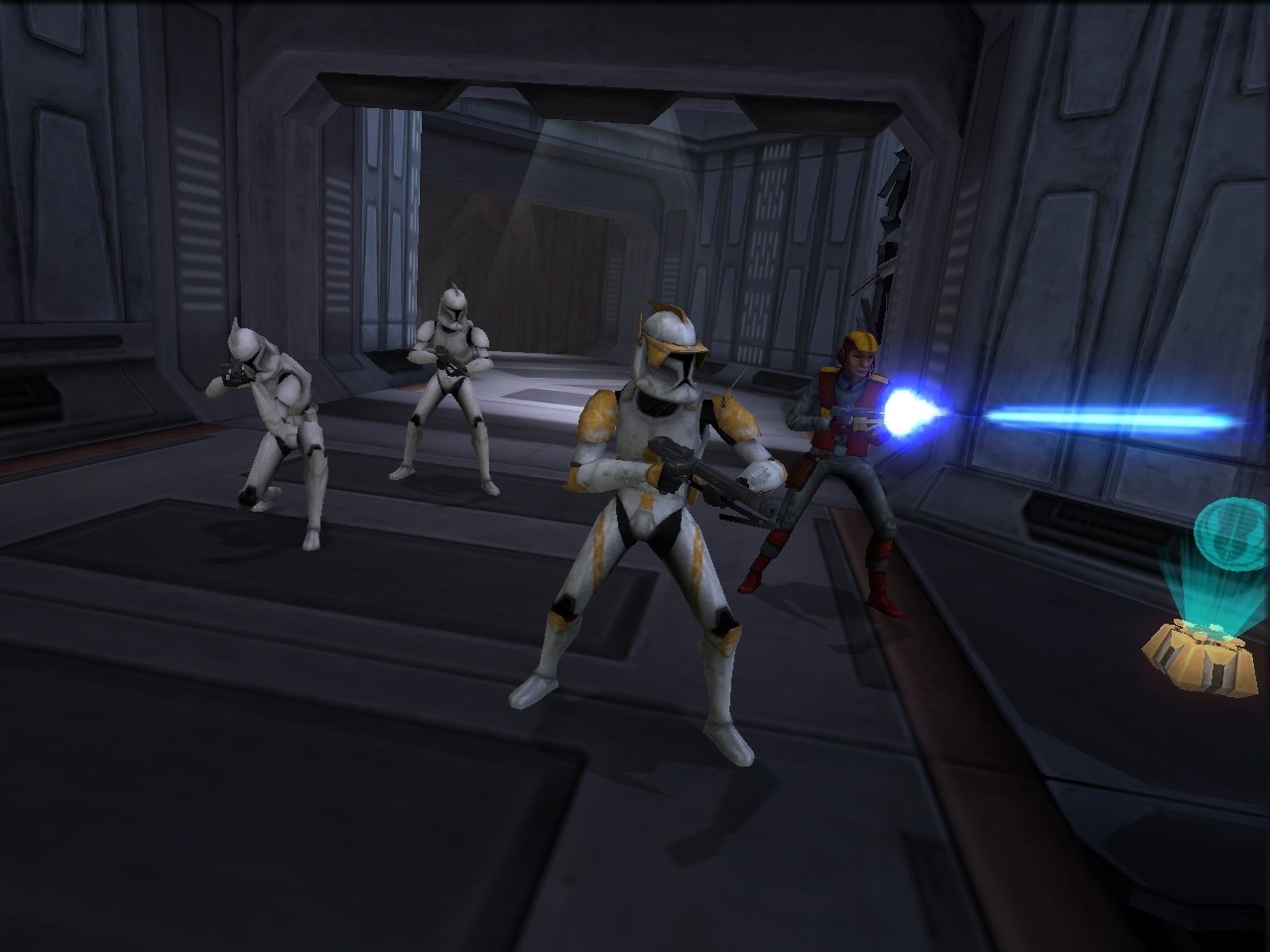 Pantallazo de Star Wars The Clone Wars: Los Heroes de la Republica para Wii