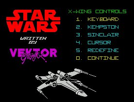 Pantallazo de Star Wars Trilogy, The para Spectrum