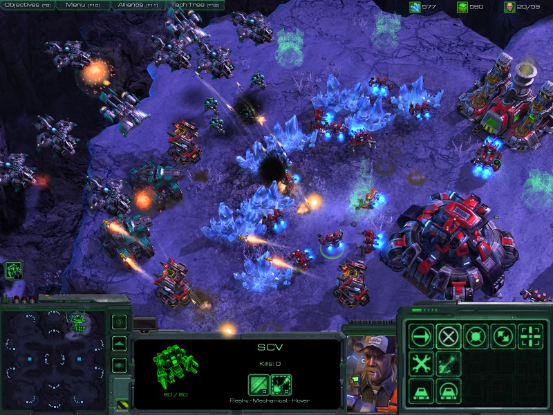Pantallazo de Starcraft II - Terrans: Wings of Liberty para PC