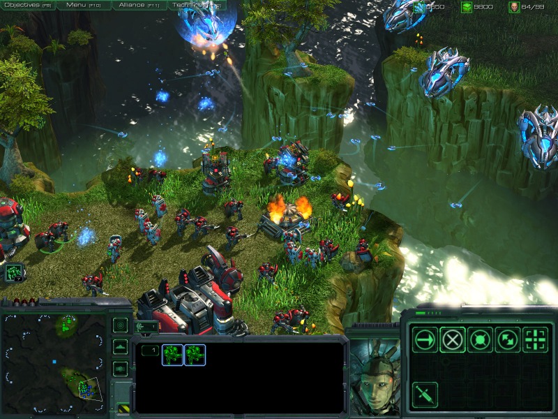 Pantallazo de Starcraft II - Terrans: Wings of Liberty para PC