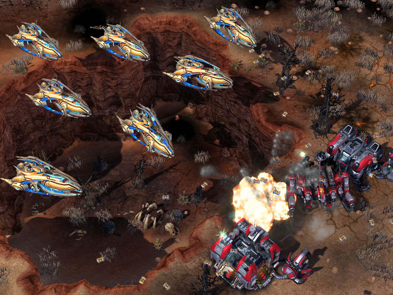 Pantallazo de Starcraft II - Terrans: Wings of Liberty para PC